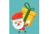 sticker pere noel