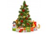 sticker sapin noel