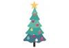 sticker sapin de noel