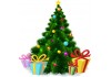 sticker sapin noel
