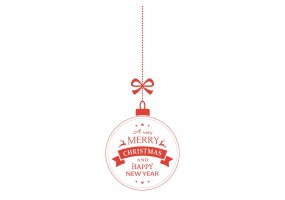 sticker fenêtre noël