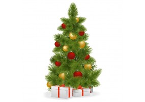 sticker sapin noel