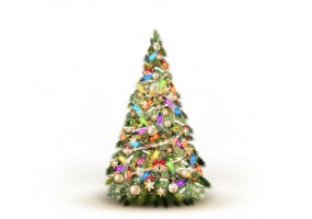 sticker sapin noel