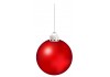 Autocollant boule de noel rouge