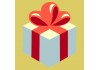 sticker noel cadeaux