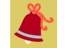 sticker noel cloches