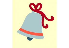 sticker noel cloches