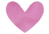 Autocollant Coeur violette