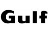 Sticker Gulf noir lettre