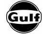 Sticker Gulf noir blanc