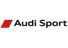 Sticker AUDI sport blanc rouge noir