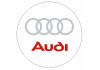 Sticker AUDI rouge gris blanc