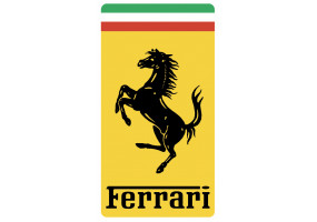 Sticker FERRARI logo vintage