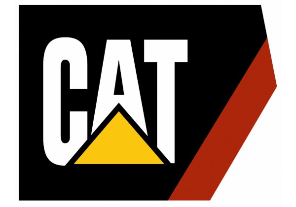 Sticker CATERPILLAR CAT logo pour deco voiture, murale, mobilier, etc