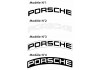 Sticker PORSCHE logo