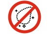 Sticker interdit port de bijoux