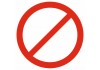 Sticker interdit