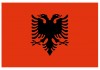 Sticker drapeau Albanie