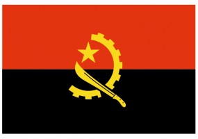 Sticker drapeau Angola