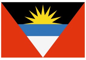 Sticker drapeau Antigua et barbuda