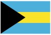 Sticker drapeau Bahamas