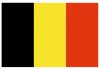 Sticker drapeau Belgique