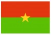 Sticker drapeau Burkina-Faso