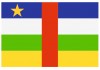 Sticker drapeau République-Centrafricaine