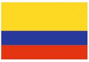 Sticker drapeau Colombie