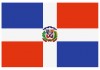 Sticker drapeau République Dominicaine