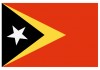 Sticker drapeau Timor-Leste