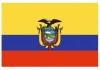 Sticker drapeau Equateur