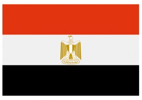 Sticker drapeau Egypte