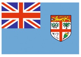 Sticker drapeau Fidgi