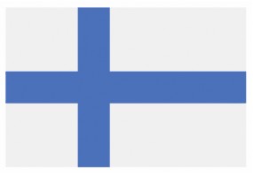 Sticker drapeau Finlande