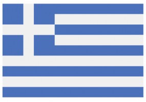 Sticker drapeau Grece