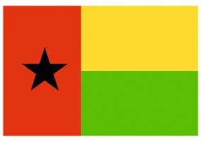 Sticker drapeau Guinée-Bissau