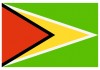 Sticker drapeau Guyana