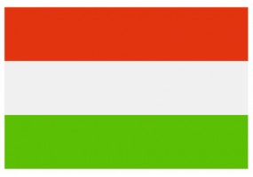 Sticker drapeau Hongrie