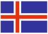 Sticker drapeau Islande