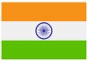 Sticker drapeau Inde