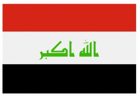 Sticker drapeau Irak