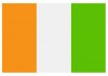 Sticker drapeau Cote d'Ivoir