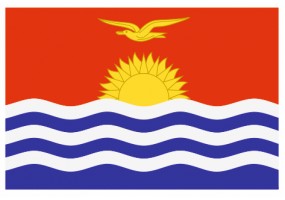 Sticker drapeau Kiribati