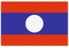 Sticker drapeau Laos