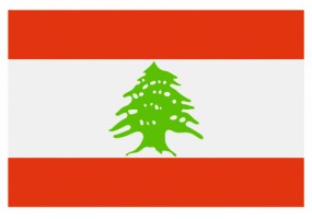 Sticker drapeau Liban
