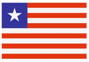 Sticker drapeau Liberia