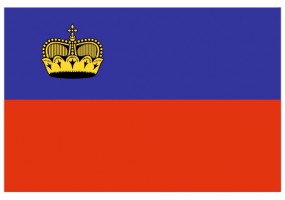 Sticker drapeau Liechtenstein