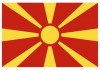 Sticker drapeau Macedoine