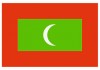 Sticker drapeau Maldives